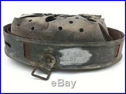 Coiffe intérieure de casque allemand WW2 / Mod 1940 taille 64Na57 / Original