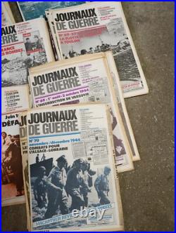Collection Journaux de Guerre 39-45? 72 JOURNAUX? JOURNAL PAPIER HISTOIRE