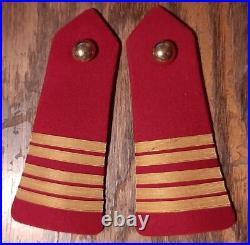 Colonel de Spahis Épaulettes semi bombée WWII Libération ORIGINAL SUP