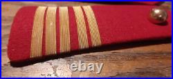 Colonel de Spahis Épaulettes semi bombée WWII Libération ORIGINAL SUP