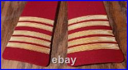 Colonel de Spahis Épaulettes semi bombée WWII Libération ORIGINAL SUP