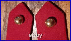 Colonel de Spahis Épaulettes semi bombée WWII Libération ORIGINAL SUP