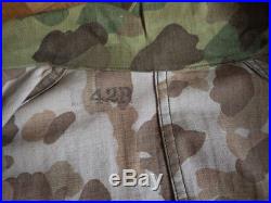 Combinaison HBT camouflée US Army Indochine GCMA BEP Tonkin
