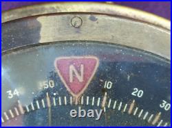 Compas de navigation type P4A de bombardier de la RAF 2eme guerre mondiale
