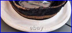 Contrôleur Protectorat Maroc et Tunisie WW2 Casquette 1930-1940 brodée ORIGINAL