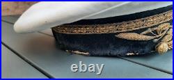 Contrôleur Protectorat Maroc et Tunisie WW2 Casquette 1930-1940 brodée ORIGINAL