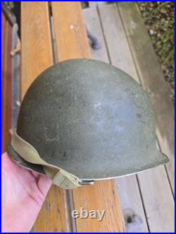 Coque Casque US M1 Ww2 WwII Américain Militaire Militaria Guerre