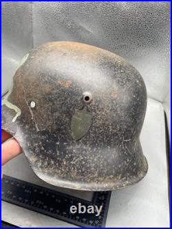 Coque De Casque Armée Allemande WW2 M42 Taille 62 Excellent État