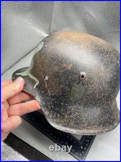 Coque De Casque Armée Allemande WW2 M42 Taille 62 Excellent État