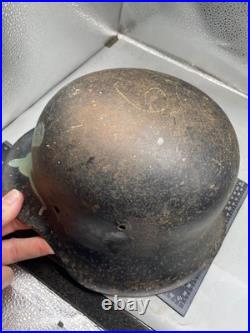 Coque De Casque Armée Allemande WW2 M42 Taille 62 Excellent État