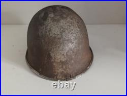 Coque de casque lourd US WW2 1er modèle