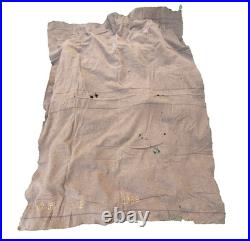 Couverture complète infanterie date 1938 France 40 WW2 jus grenier petits trous