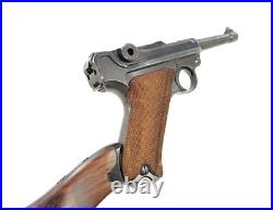 Crosse P08 Luger à poignée Vernie