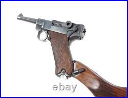 Crosse P08 Luger à poignée Vernie