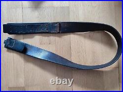 Cuir de ceinturon Allemand WWII (100% AUTHENTIQUE) 98cm