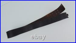Cuir de ceinturon de la heer avec marquage RBNR allemand ww2 (objet original)