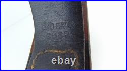 Cuir de ceinturon de la heer avec marquage RBNR allemand ww2 (objet original)