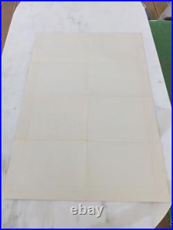 Document Ww2 39/45 Ancienne Affiche Vive La France. A Tous Les Francais