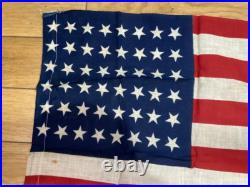 Drapeau Americain Seconde Guerre Mondiale Us Flag 39-45 Militaria