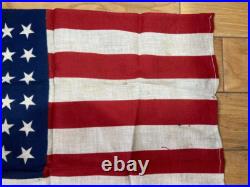Drapeau Americain Seconde Guerre Mondiale Us Flag 39-45 Militaria