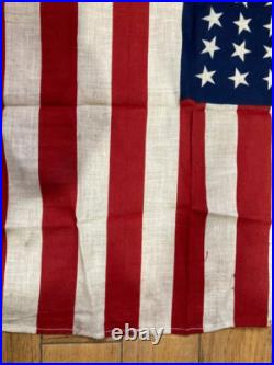 Drapeau Americain Seconde Guerre Mondiale Us Flag 39-45 Militaria