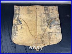 Drapeau De Balcon Pour Fête La Fin De La Seconde Guerre Mondiale 39-45 Militaria