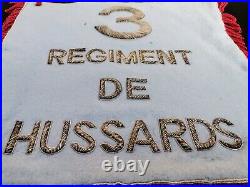 Drapeau étendart 3ème régiment de Hussards / Esterhazy 39-45