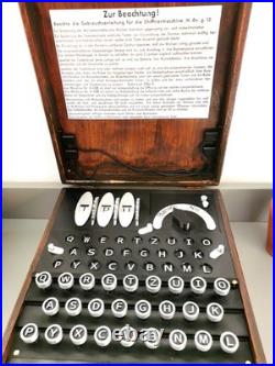 Enigma Machine Replica True Scale 1/1