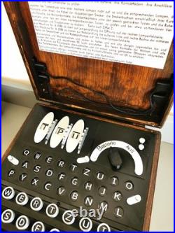 Enigma Machine Replica True Scale 1/1