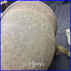 Ensemble De Casque De Combat US M1 Et Doublure, Fin WW2 / Guerre Du Vietnam