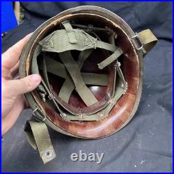 Ensemble De Casque De Combat US M1 Et Doublure, Fin WW2 / Guerre Du Vietnam
