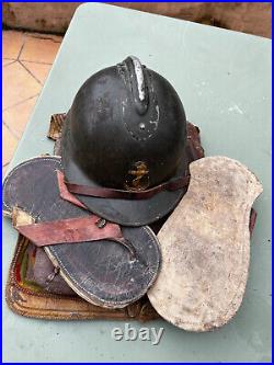 Ensemble d'un saharien de la coloniale, année 30, nominatif, infanterie colonial Ensemble d'un saharien de la coloniale, année 30, nominatif, infanterie colonial