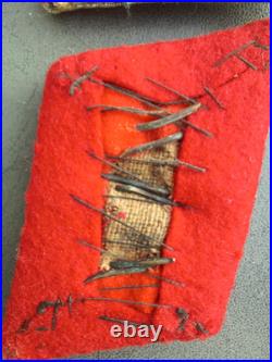 Epaulettes Et Pattes De Col Feldwebel Flack Allemande Ww2. Luftwaffe Artillerie