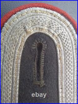Epaulettes Et Pattes De Col Feldwebel Flack Allemande Ww2. Luftwaffe Artillerie