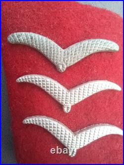 Epaulettes Et Pattes De Col Feldwebel Flack Allemande Ww2. Luftwaffe Artillerie