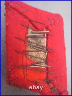 Epaulettes Et Pattes De Col Feldwebel Flack Allemande Ww2. Luftwaffe Artillerie