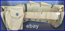 Etui americain ceinturon bar us usa ww2 boyt 42 normandie ardennes 1944