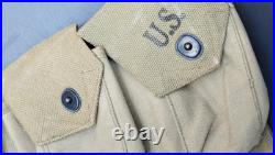 Etui americain ceinturon bar us usa ww2 boyt 42 normandie ardennes 1944