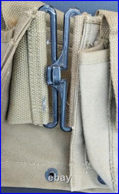 Etui americain ceinturon bar us usa ww2 boyt 42 normandie ardennes 1944