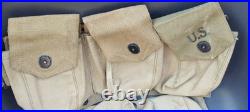 Etui americain ceinturon bar us usa ww2 boyt 42 normandie ardennes 1944