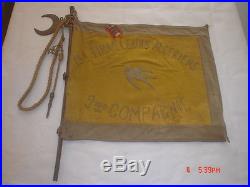 Fanion Regimentaire 13° Rta Regiment Tirailleur Algerien Ww2 French Flag