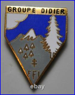 FFI Maquis-Résistance Groupe DIDIER-1/2 brigade ROUSSEL-Division d'AUVERGNE