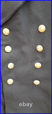 FNFL Veste drap de laine WW2 Marine Nationale 1940 Lieutenant de Vaisseau Blazer
