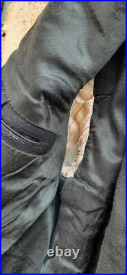 FNFL Veste drap de laine WW2 Marine Nationale 1940 Lieutenant de Vaisseau Blazer