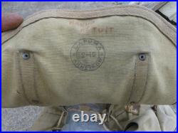 FRANCE 1940 RARE SAC A DOS Montagne Lafuma daté 1940 dans son Jus