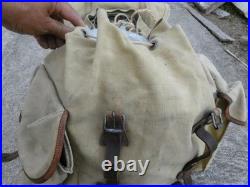 FRANCE 1940 RARE SAC A DOS Montagne Lafuma daté 1940 dans son Jus