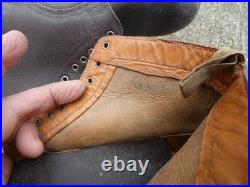 FRANCE 1940 Trés Belle Paire de Brodequins Francais Mle SOC Taille 43