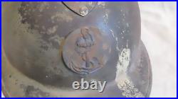 FRANCE 39-45 COQUE CASQUE ADRIAN Mle 26 CAMOUFLE / AUTHENTIQUE