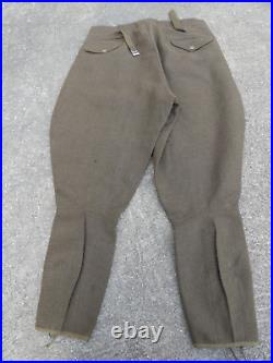 FRANCE 40 Pantalon Culotte Francaise Sous Officier avec Etiquette de Stockage