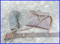 FRANCE 40 Tenue Vareuse Culotte Sacoche Baudrier Kepi Gendarme Gendarmerie 1940